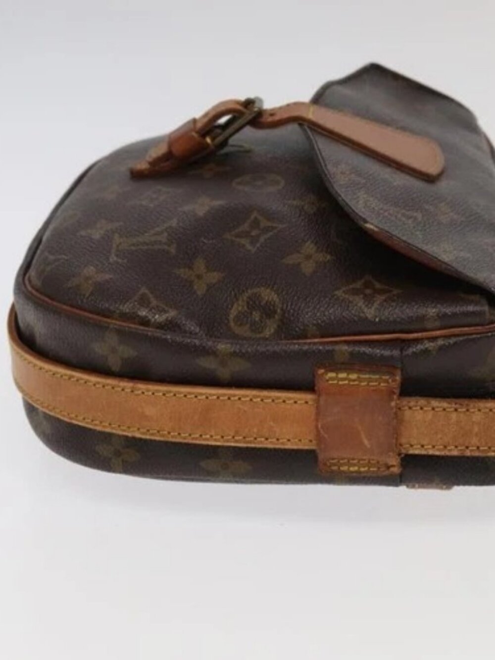 LOUIS VUITTON Monogram Jeune Fille GM Shoulder Bag M51225 LV Auth 105244 - Picture 3 of 16